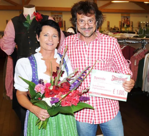 Bild: Stockerpoint-Besucher spenden