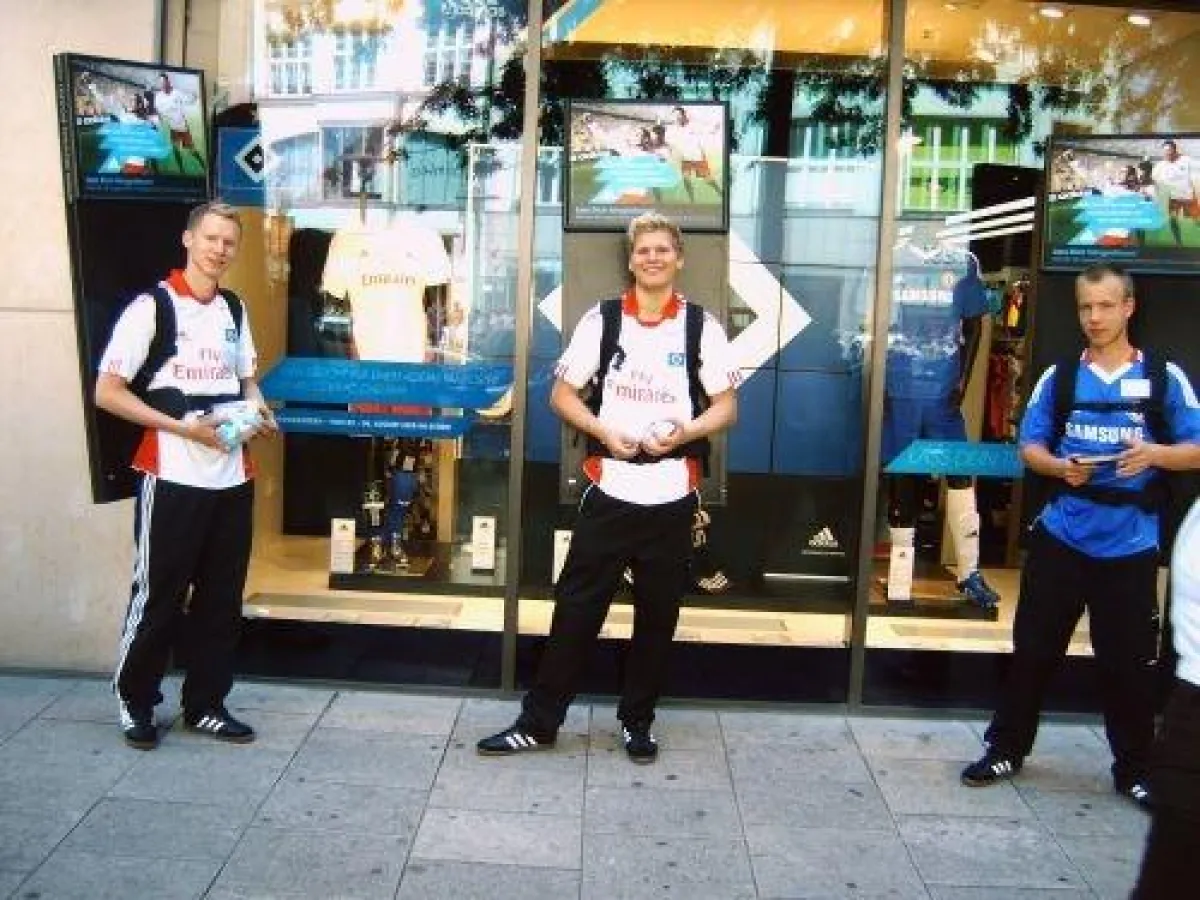 Moving Board Aktion für Adidas