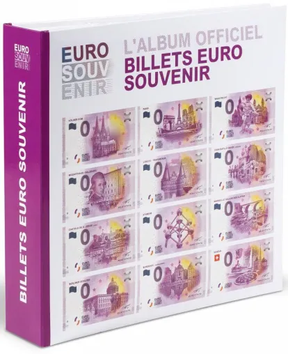 Bild: Neuer Sammelordner für 0-Euro Scheine - Souvenir Banknoten