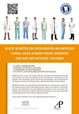 Bild: Kostenfreies Implantologie Coaching-Programm für junge Zahnmediziner