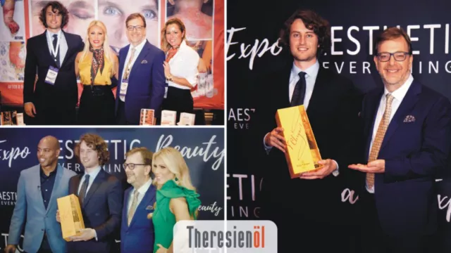 Bild: Theresienöl - Auszeichnung auf der "TheAestheticEverythingBeautyExpo" USA