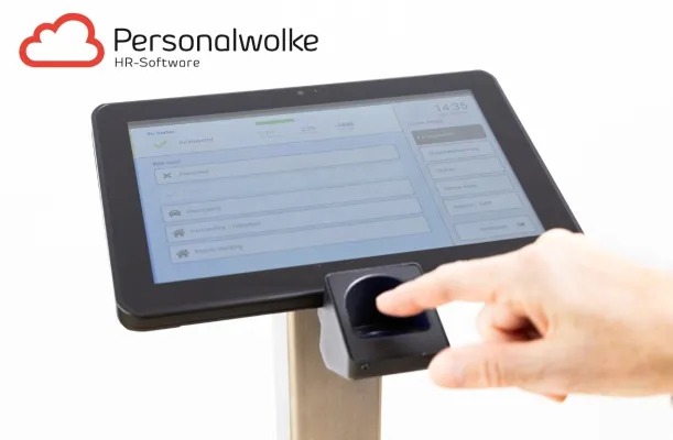 Bild: HR-Zeiterfassung neu gedacht: Personalwolke ersetzt Karten durch Fingerscan