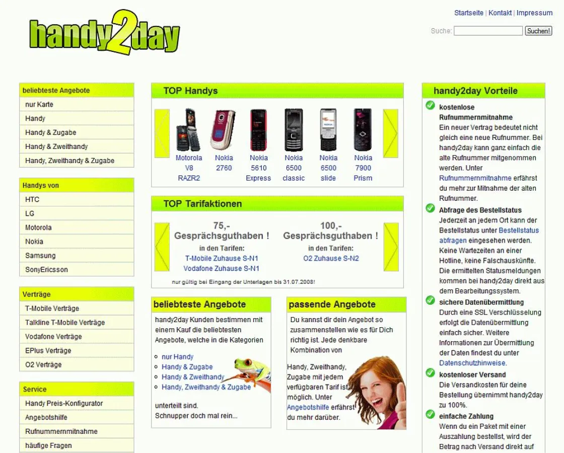 handy2day im neuen Design