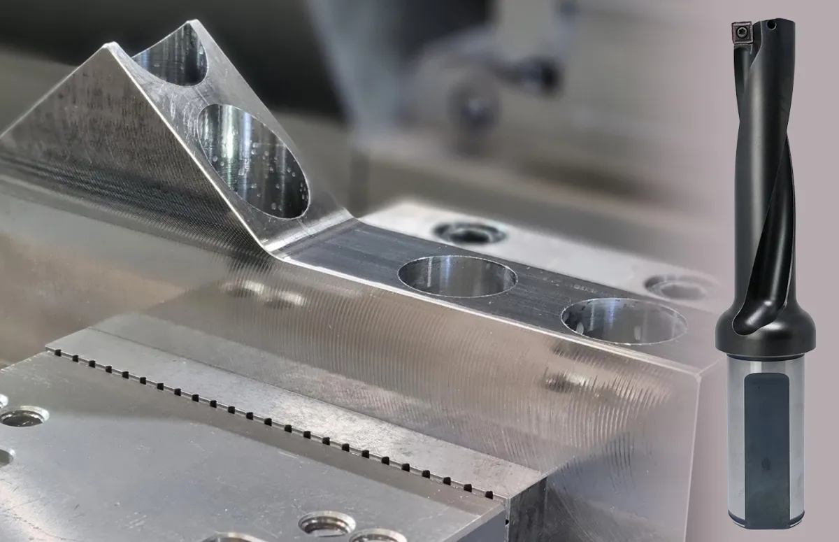 Die Vollbohrer der TOOL FACTORY überzeugen durch sehr gute Oberflächenwerte von Rz 6 bis 7,2 (© TOOL FACTORY)