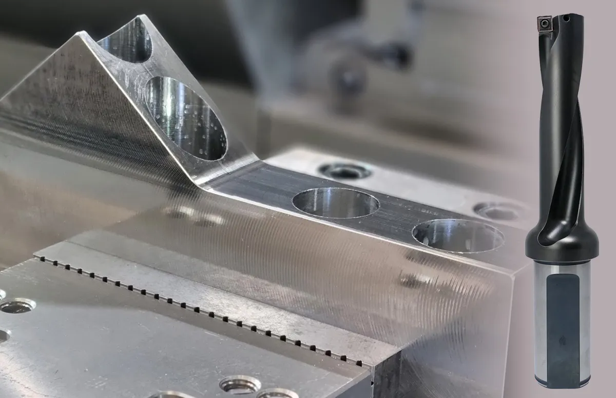 Die Vollbohrer der TOOL FACTORY überzeugen durch sehr gute Oberflächenwerte von Rz 6 bis 7,2 (© TOOL FACTORY)