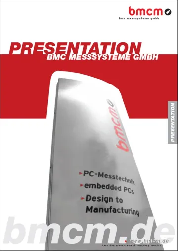 Bild: bmcm: Die "bavarian measurement company munich" stellt sich vor