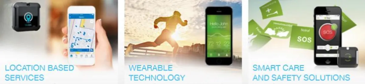 Location Based Services, Wearable Technology und Smart Care & Safety Solutions