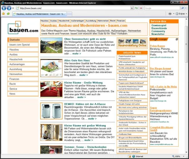 Bild: Das neue Kleid von bauen.com