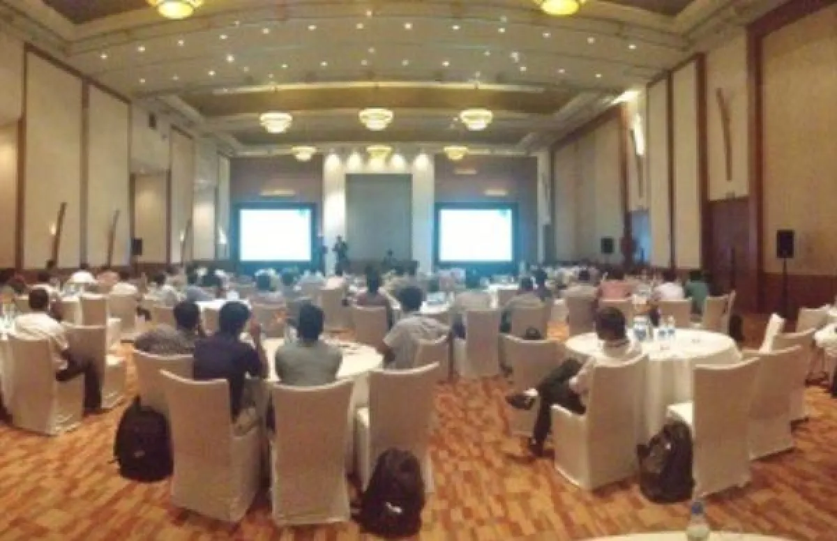 AVL Emissions- Seminar in Indien, Oktober 2014, Quelle: AVL ETS