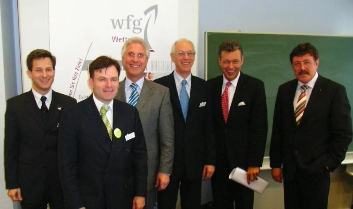 Gesellschafter und Geschäftsführung der wfg