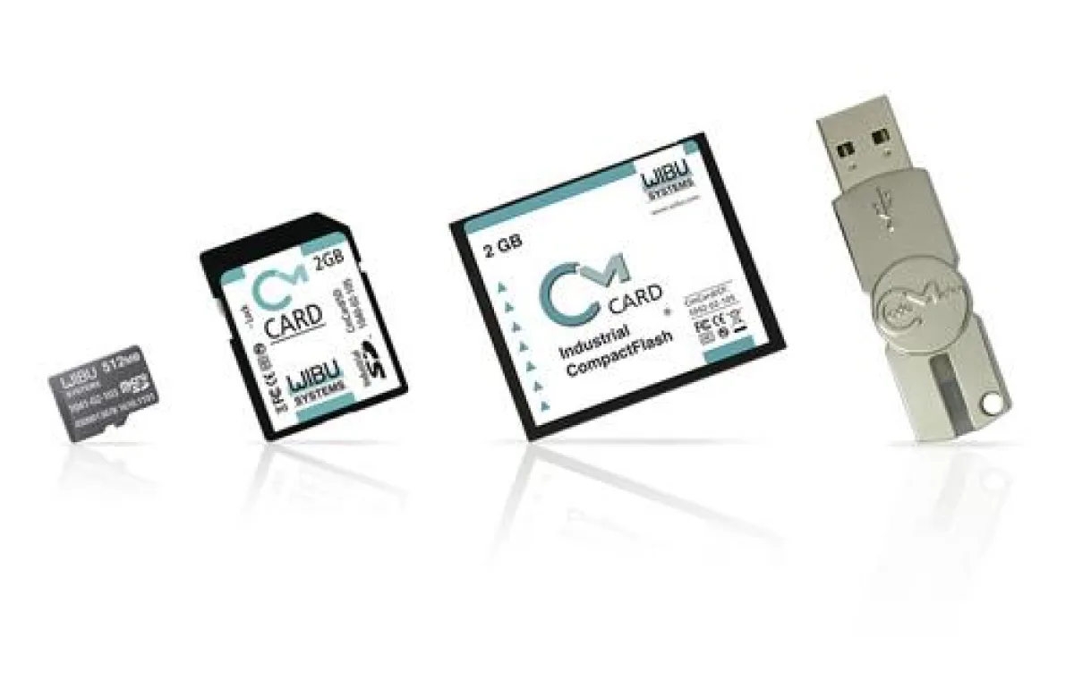 Die verschiedenen Hardwarevarianten von CodeMeter werden das Echtzeitbetriebssystem VxWorks unterstützen.