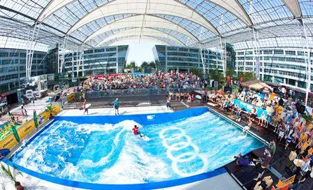 Bild: EM im „Stationary Wave Riding“ am 10./11. August 2013 am Flughafen München