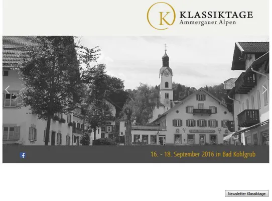 Bild: 2. Klassiktage Ammergauer Alpen - 16. bis 18. September 2016 in Bad Kohlgrub