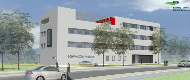 Bild: Schwarzer Precision mit neuem Firmensitz im Essener M1 Gewerbepark