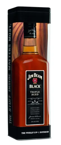 JIM BEAM Black: Premium Design für den Premium Bourbon aus Kentucky Bild: JIM BEAM Black: Premium Design für den Premium Bourbon aus Kentucky