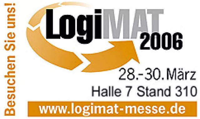 Bild: CIM GmbH und die Lagerverwaltungssoftware PROLAG® World auf der LogiMAT 2006 in Stuttgart