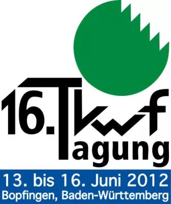 Bild: Motto der KWF-Tagung 2012: „Faszination Forstwirtschaft – Durch Zusammenarbeit gewinnen“