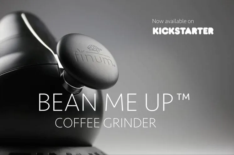 Bild: Handkaffeemühle BEAN ME UP bei kickstarter.com