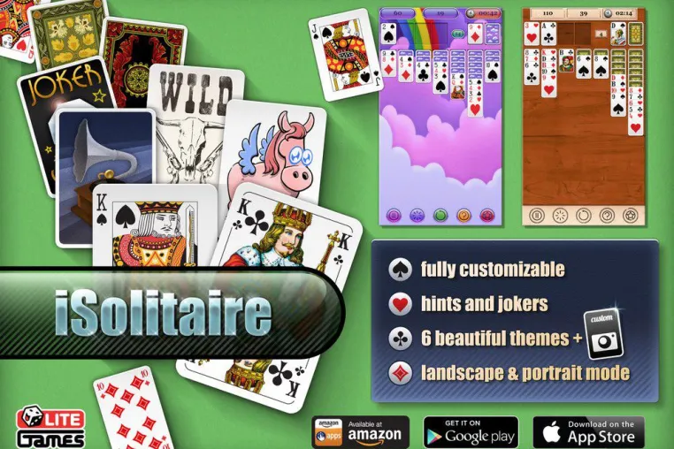 Bild: Solitaire - das beliebteste Kartenspiel für iOS und Android