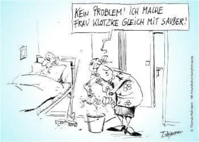 Diskussion um Stellenwert von Personal und Qualität in der Pflege Bild: Diskussion um Stellenwert von Personal und Qualität in der Pflege