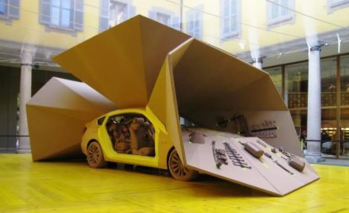 Die Kunstinstallation Dwelling Lab