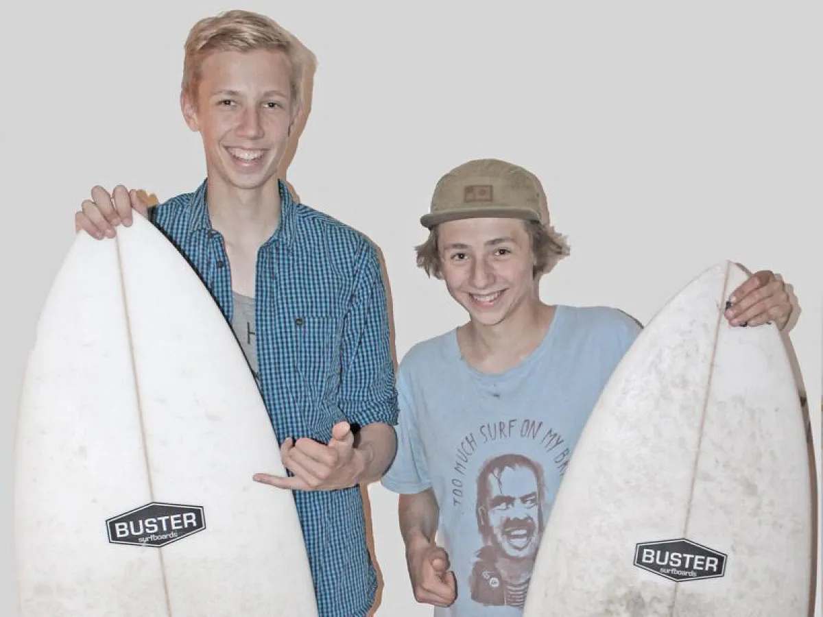 Dominik und Moritz Wienecke