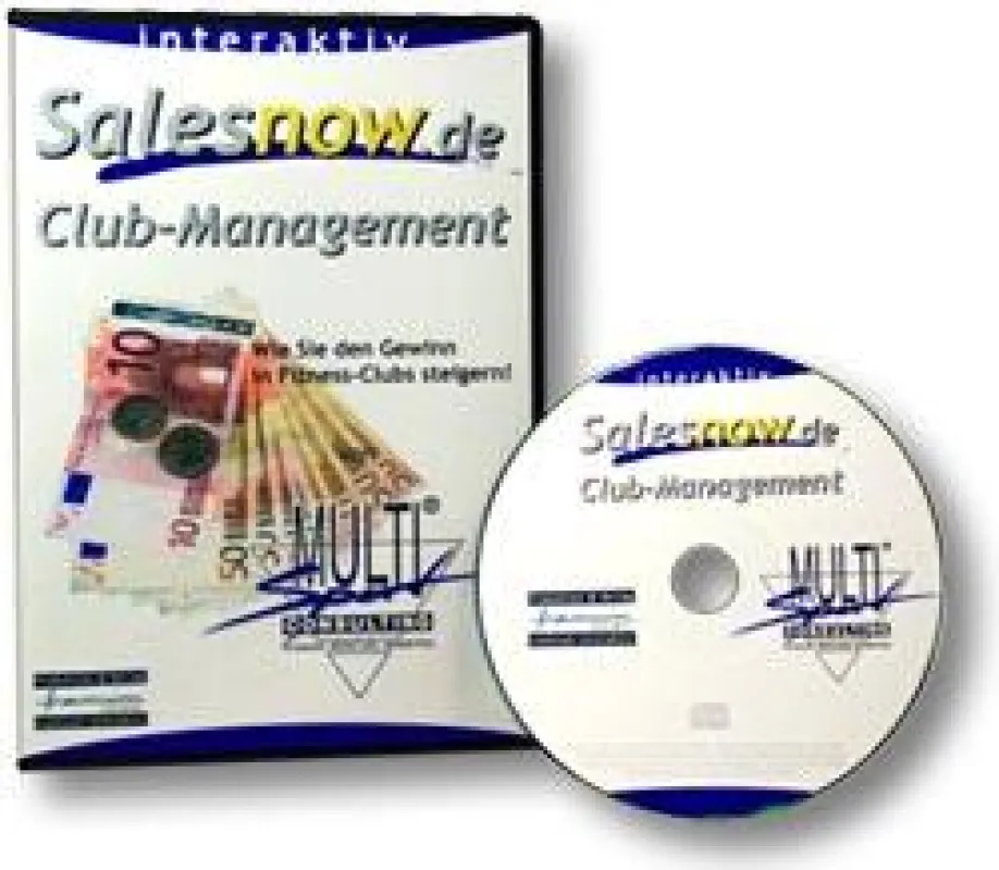 Die 1. interaktive Management-CD für Fitness-Club-Besitzer! www.salesnow.de
