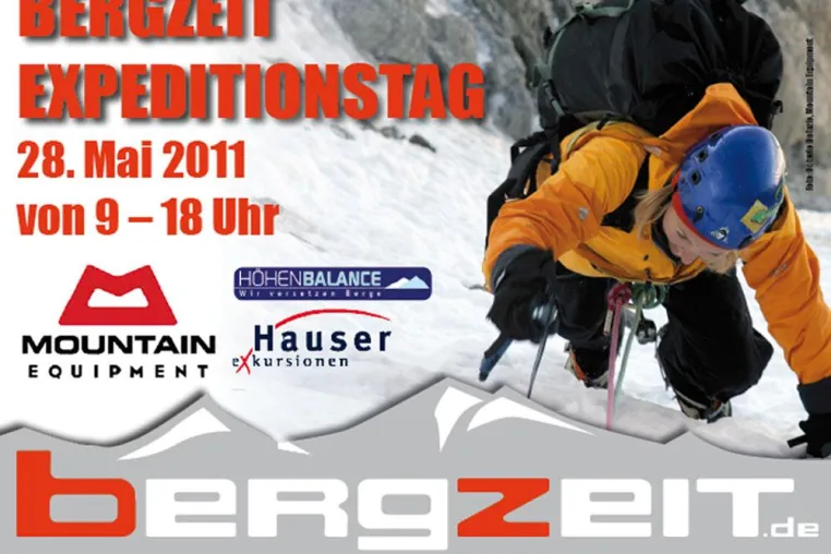 Expeditionstag bei Bergzeit Alpin in Holzkirchen am 28. Mai 2011 von 9-18 Uhr Bild: Expeditionstag bei Bergzeit Alpin in Holzkirchen am 28. Mai 2011 von 9-18 Uhr