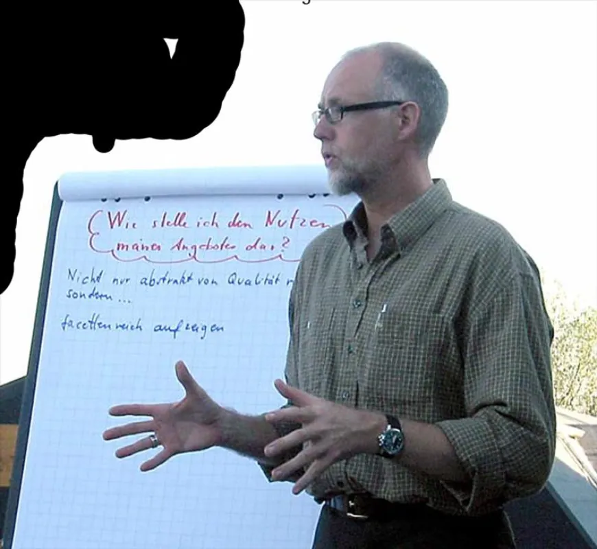 Bernd Grossmann: Trainings sind geeignet fu?r alles, was der Teilnehmer später fu?r sich u?ben kann