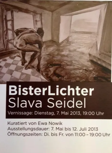 Ausstellung „Bister Lichter“ von Slava Seidel bei bestregarts Bild: Ausstellung „Bister Lichter“ von Slava Seidel bei bestregarts