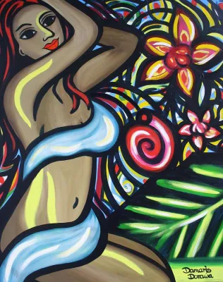Bild: Karibikfeeling auf der Kunstmesse „Hamburg zeigt Kunst“