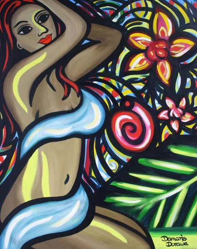 Bild: Karibikfeeling auf der Kunstmesse „Hamburg zeigt Kunst“