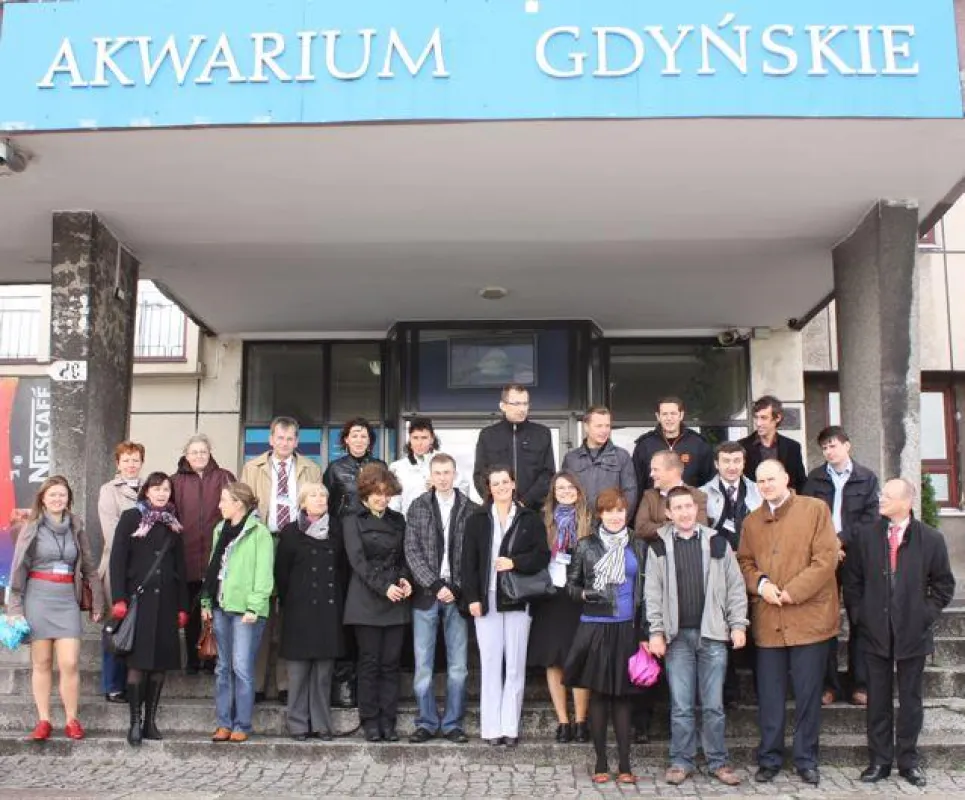 Partner des Projektes BalticMuseums 2.0 während des Treffens in Gdynia, Polen