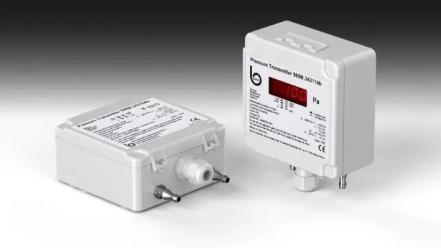 Universeller Differenzdrucksensor 985 mit neuem IP65 Gehäuse Bild: Universeller Differenzdrucksensor 985 mit neuem IP65 Gehäuse