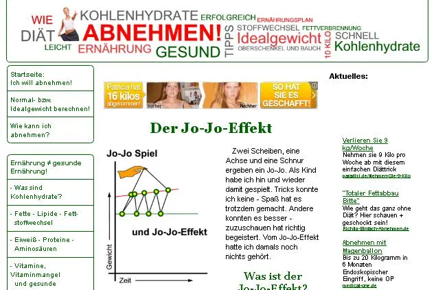 Bild: Schnell und gesund abnehmen wird in neuem Portal ausführlich thematisiert