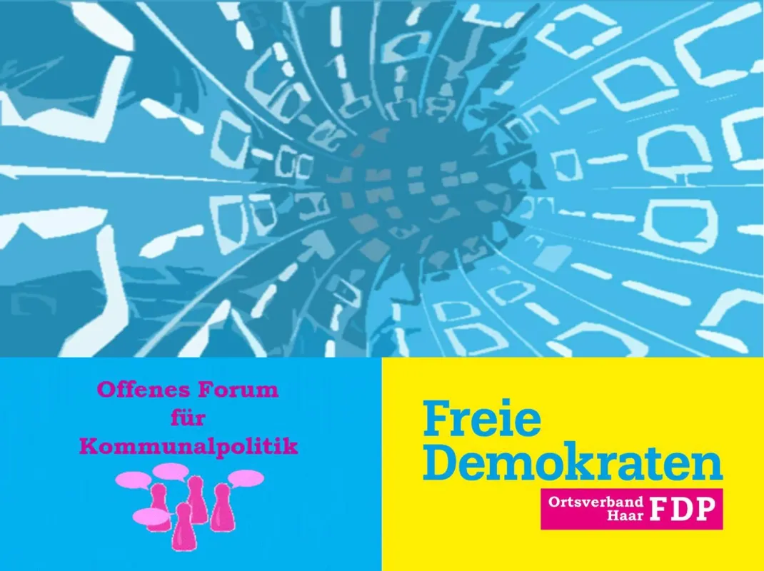 Potenzial der Bürgernetze für Kommunen: FDP Haar diskutiert mit Dachverbandsvorstand Jakob Löw.
