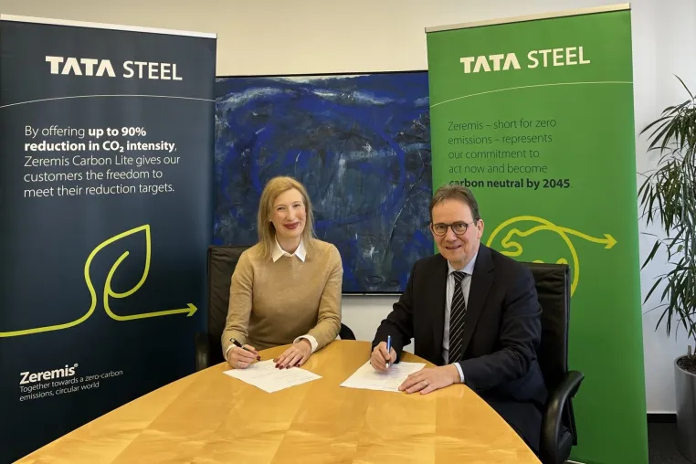 Bild: Waelzholz vereinbart mit Tata Steel Lieferung  über CO2-reduzierten Stahl 
