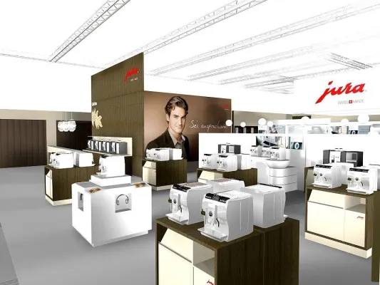 Bild: IFA 2009 - JURA-Neuheiten wieder in Premium-Halle 2.1 zu erleben