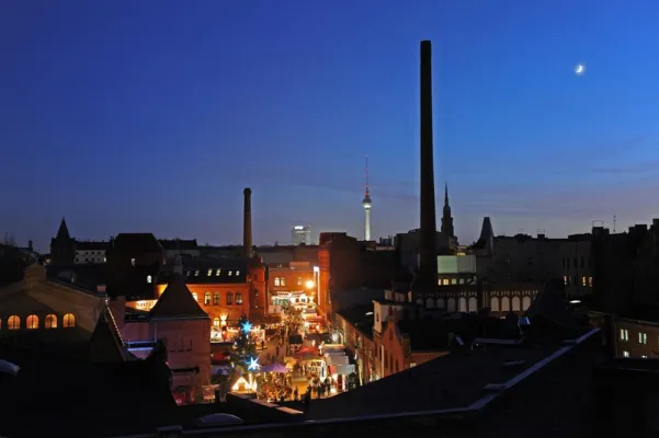 Bild: Lucia Weihnachtsmarkt in der Kulturbrauerei Berlin, 26.11. bis 23.12.2018