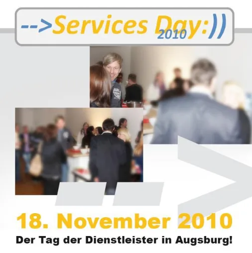 Bild: Services Day 2010 – Anmeldung für Dienstleister noch bis Ende Oktober