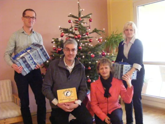 Bild: "Wichtige Arbeit für Kinder und Familien gewürdigt - OFFICE Personal Dresden spendet dem Kindernotdienst