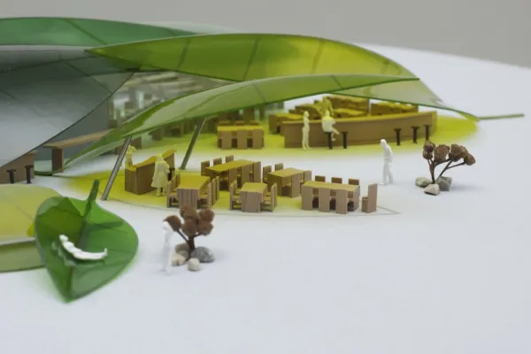 Bild: Grüne Oase im Großstadtdschungel