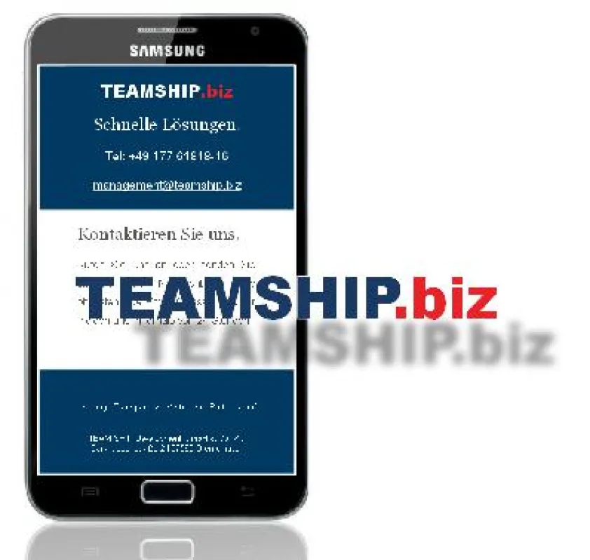 kompakt und schnell - teamship.biz