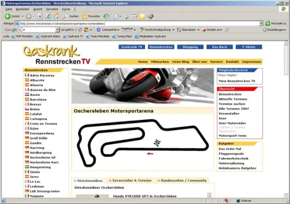 Ready to Race mit Rennstrecken TV Bild: Ready to Race mit Rennstrecken TV