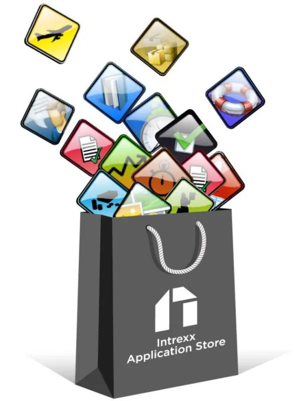 Intrexx Application Store mit breitem Angebot für Unternehmen