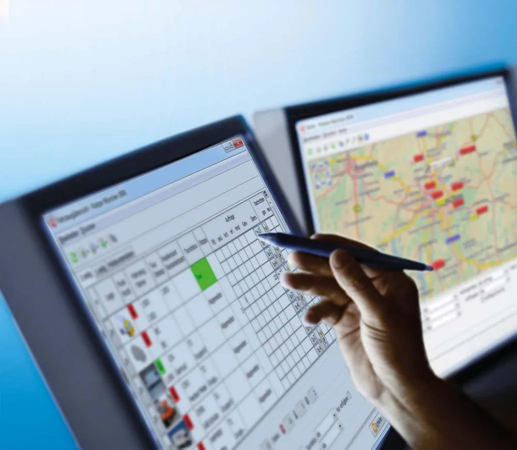 Yard Management mit Echtzeit-Monitoring. Quelle: Kratzer Automation AG.