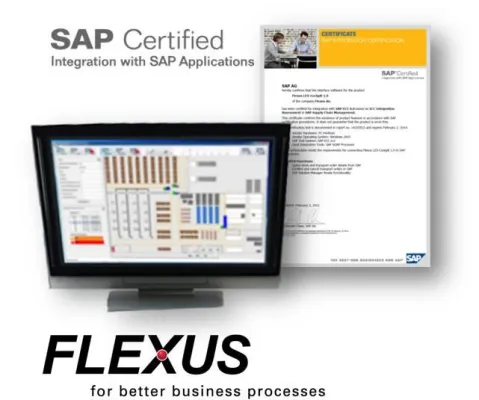 SAP-Partner Flexus erhält Zertifizierung für LES-Cockpit für SAP® WM Bild: SAP-Partner Flexus erhält Zertifizierung für LES-Cockpit für SAP® WM