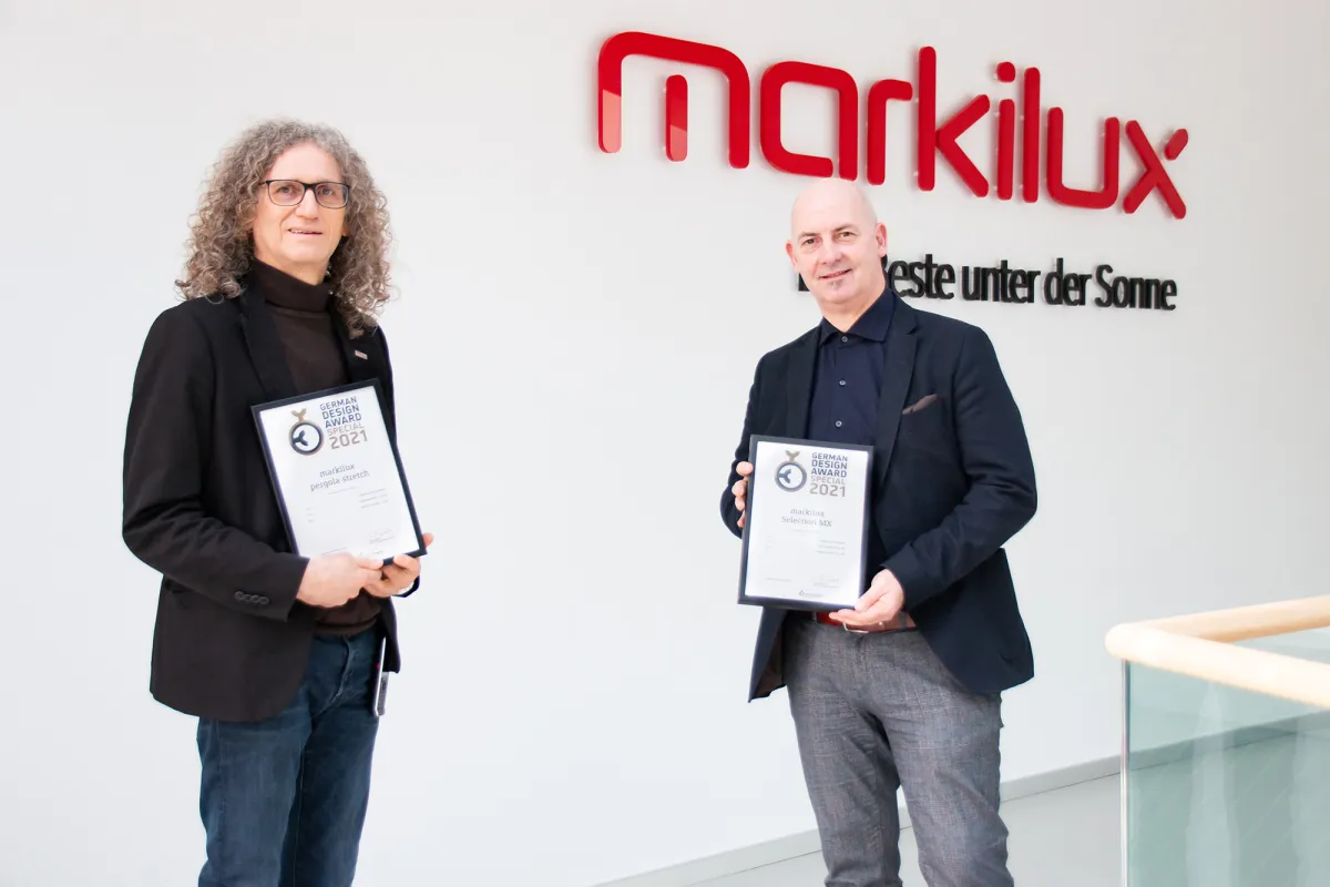 Markisenhersteller markilux erhält weitere Designpreise (© markilux)