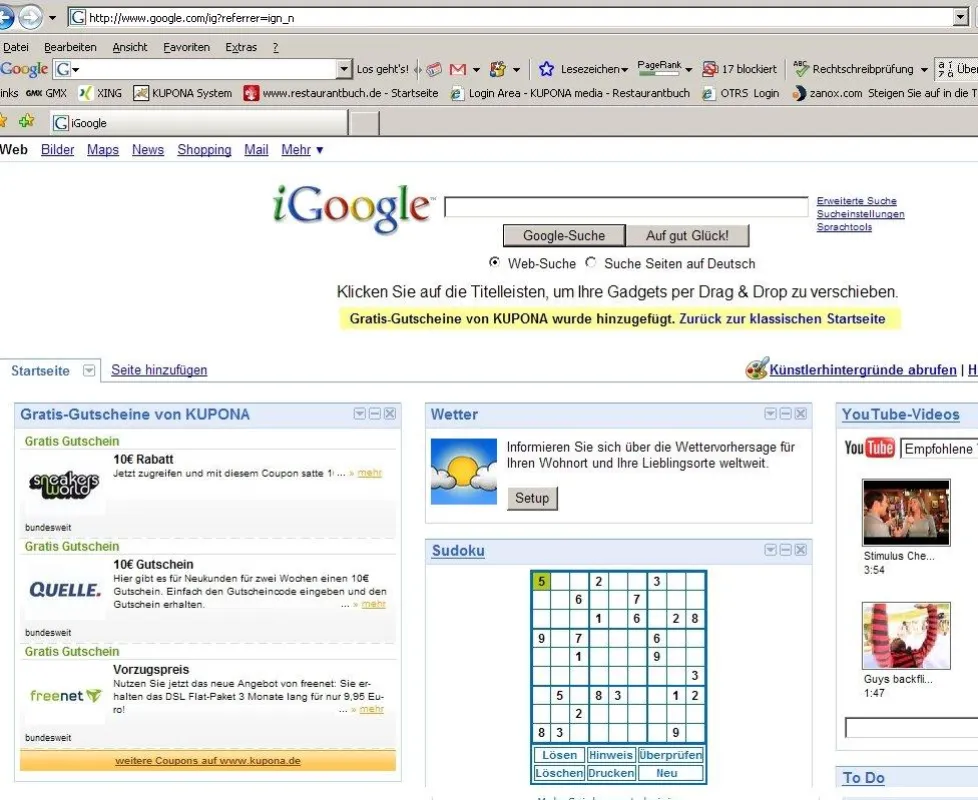 Google Gadgets