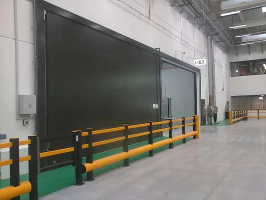 Bild: Brandschutztore für Nestlé in Schwerin